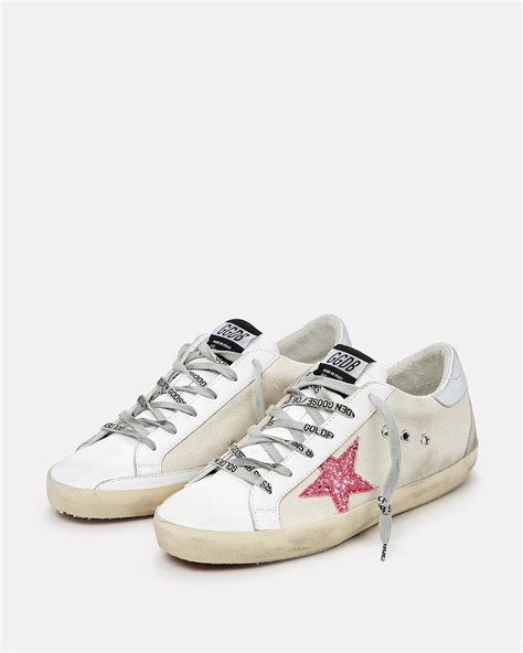 golden goose shoes pink star.